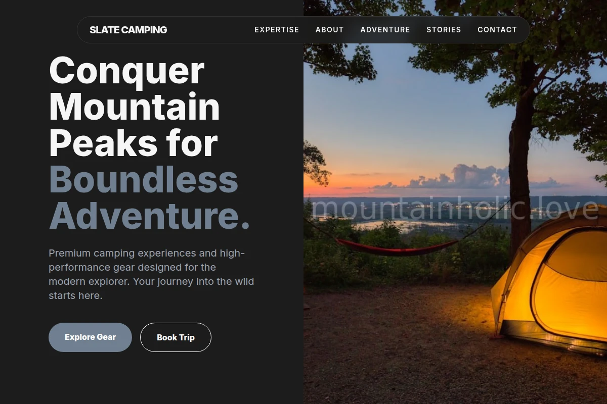 Slate Camping