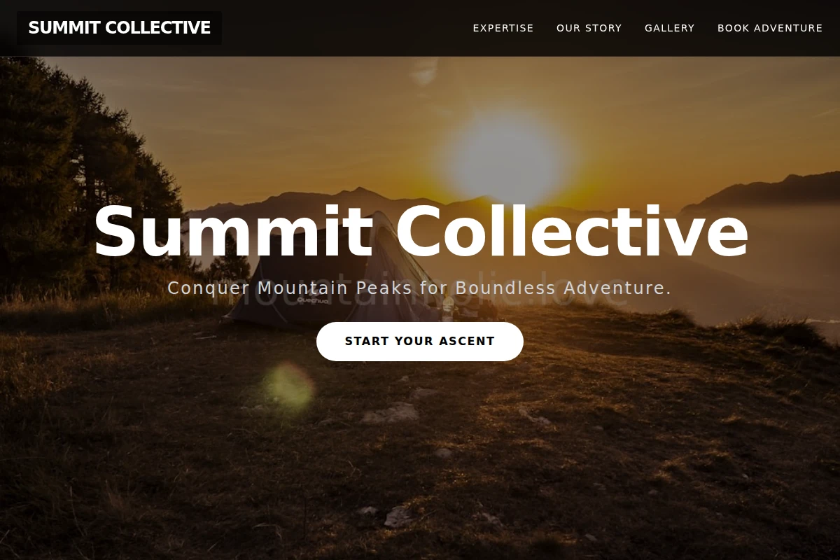 Expedition Camping